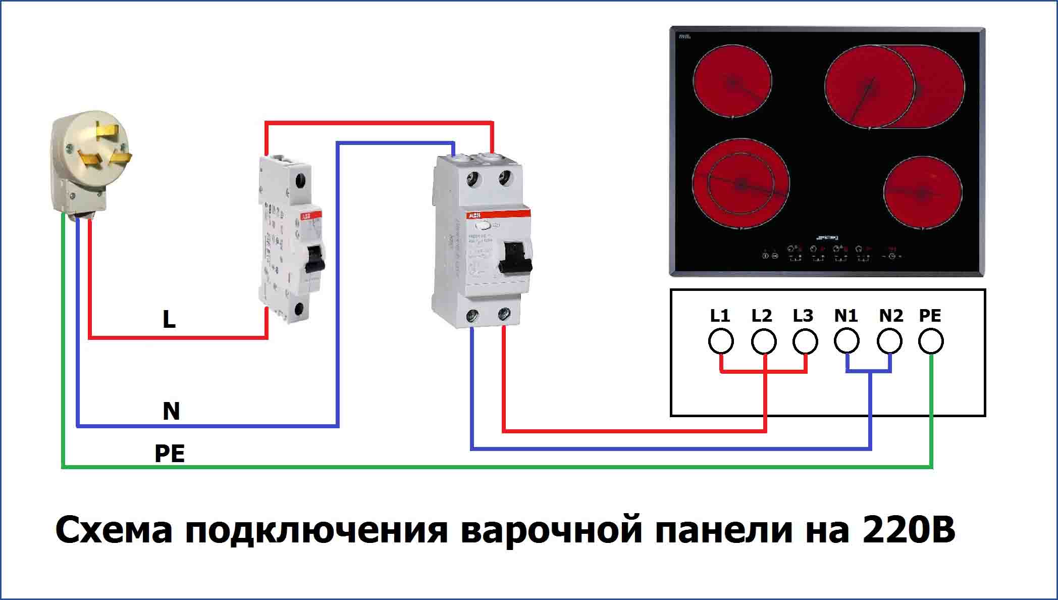 Подключение варочной панели к электросети: выбор схемы и реализация проекта – советы по ремонту