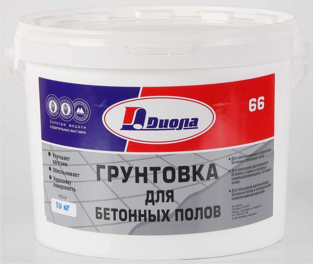 Грунтовка для пола под плитку: виды грунта, особенности и процедура грунтования бетонного пола