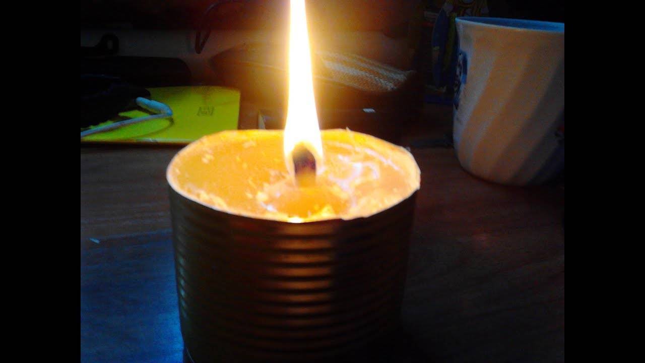 🕯 свеча длительного горения: полезный лайфхак