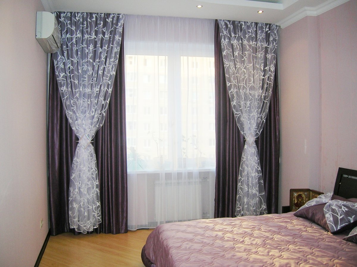 Как выбрать шторы в спальню? советы, фото, цвет, ткани и дизайн.