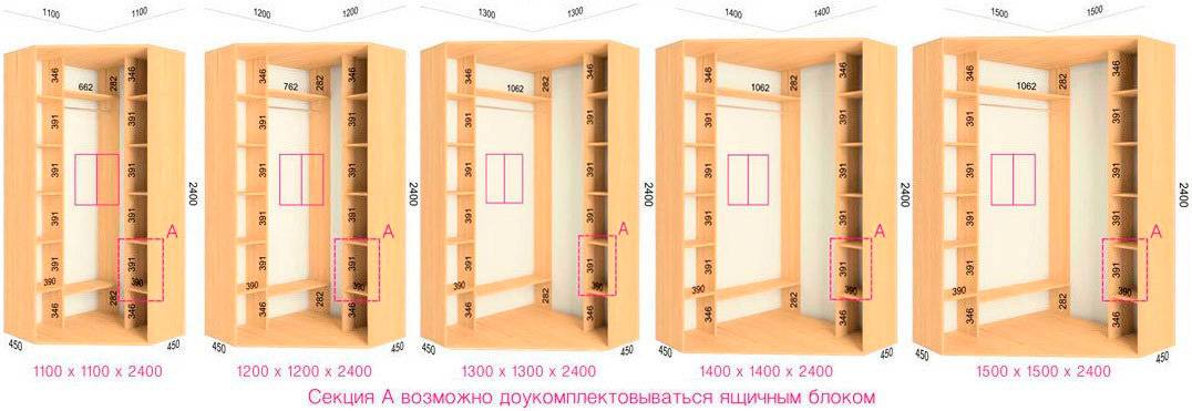 Угловой шкаф в спальню: фото дизайн (25 идей)