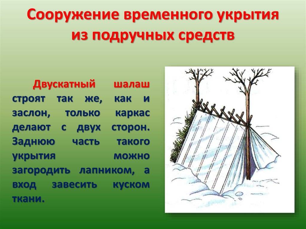 Как построить шалаш своими руками — советы по строительству