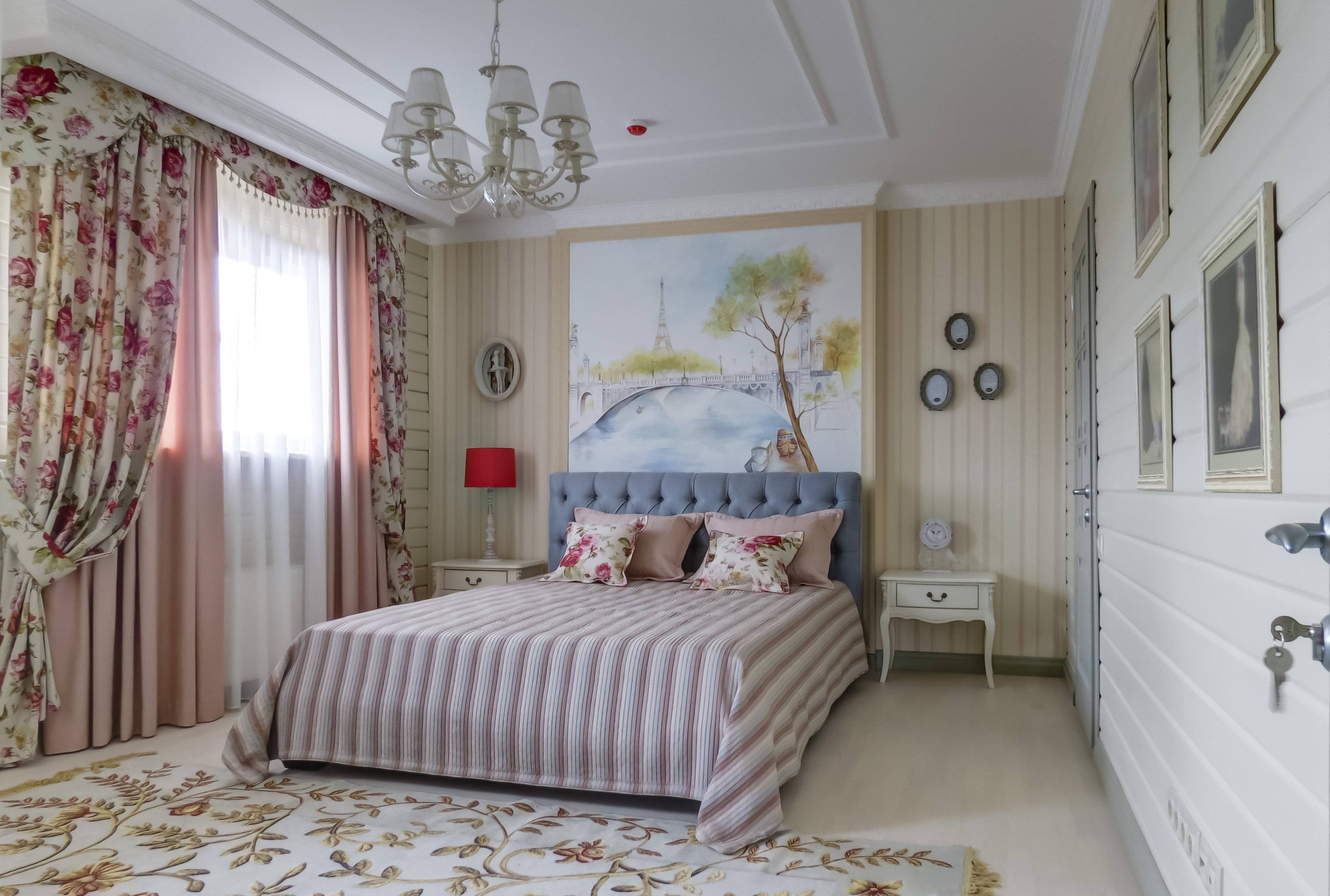 Спальня в стиле прованс: 40 красивых фото примеров