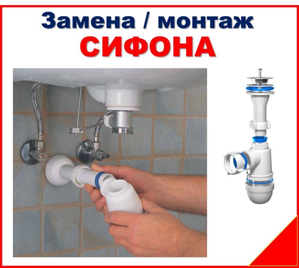 Как собрать сифон для раковины: схема сборки
