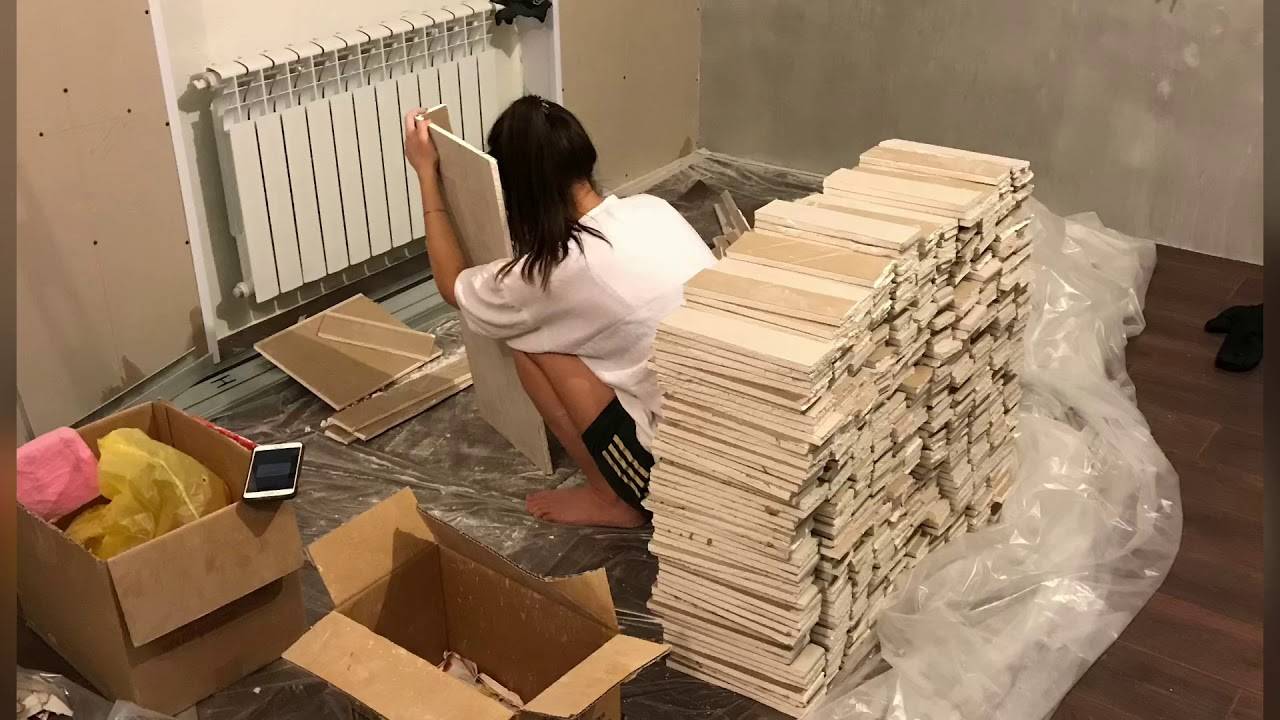 Декоративные кирпичики из гипсокартона