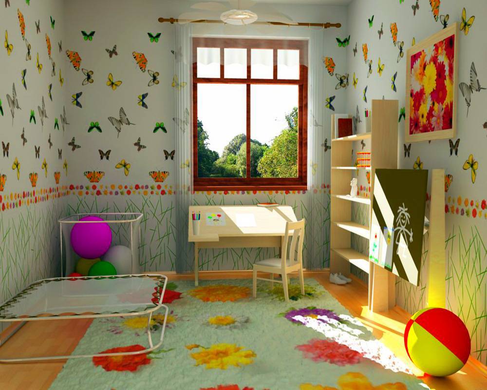 Обои в детскую комнату для мальчиков: 69 современных идей, фото в интерьере