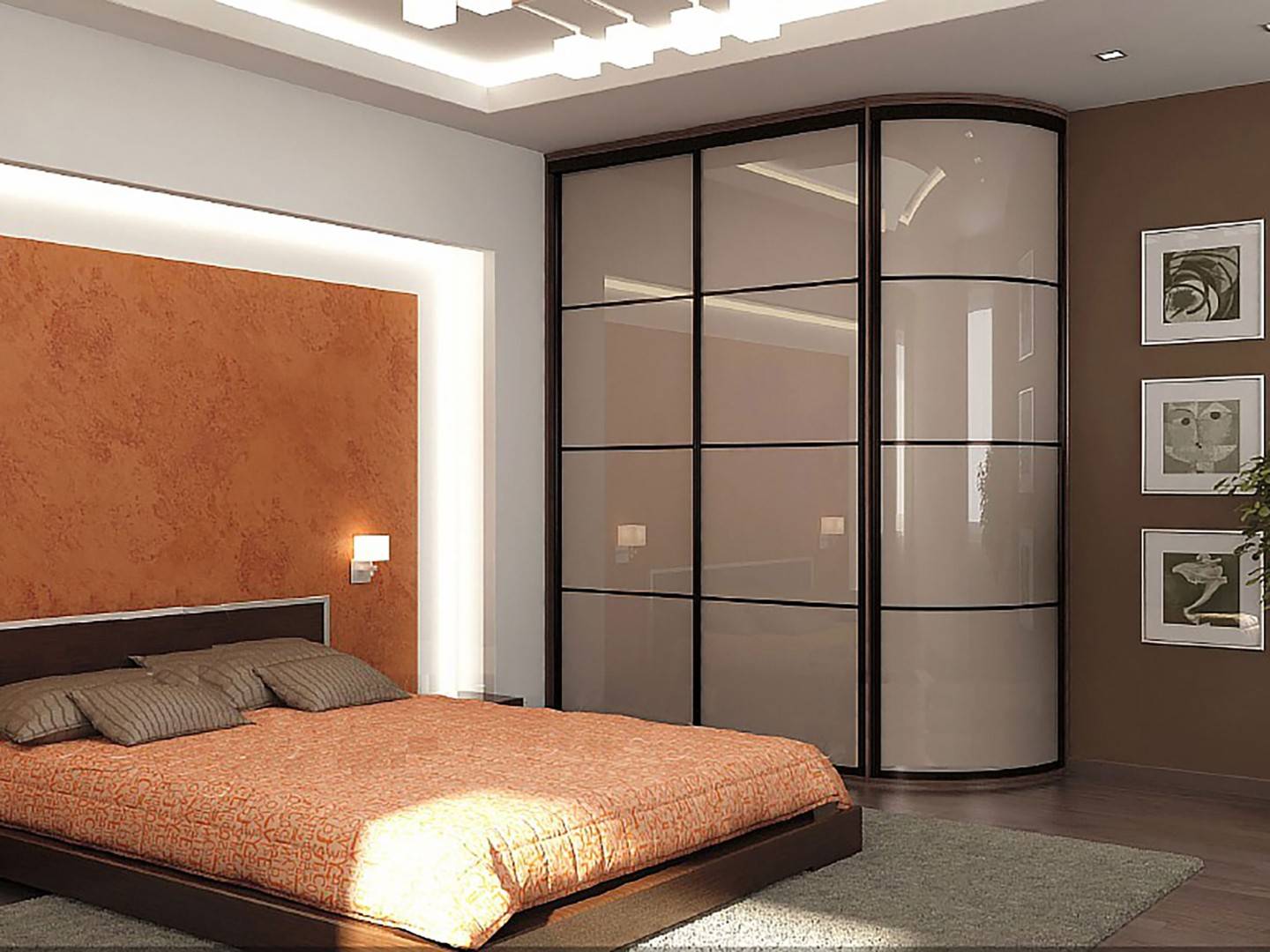 Шкаф купе в спальню – оптимизируем пространство правильно