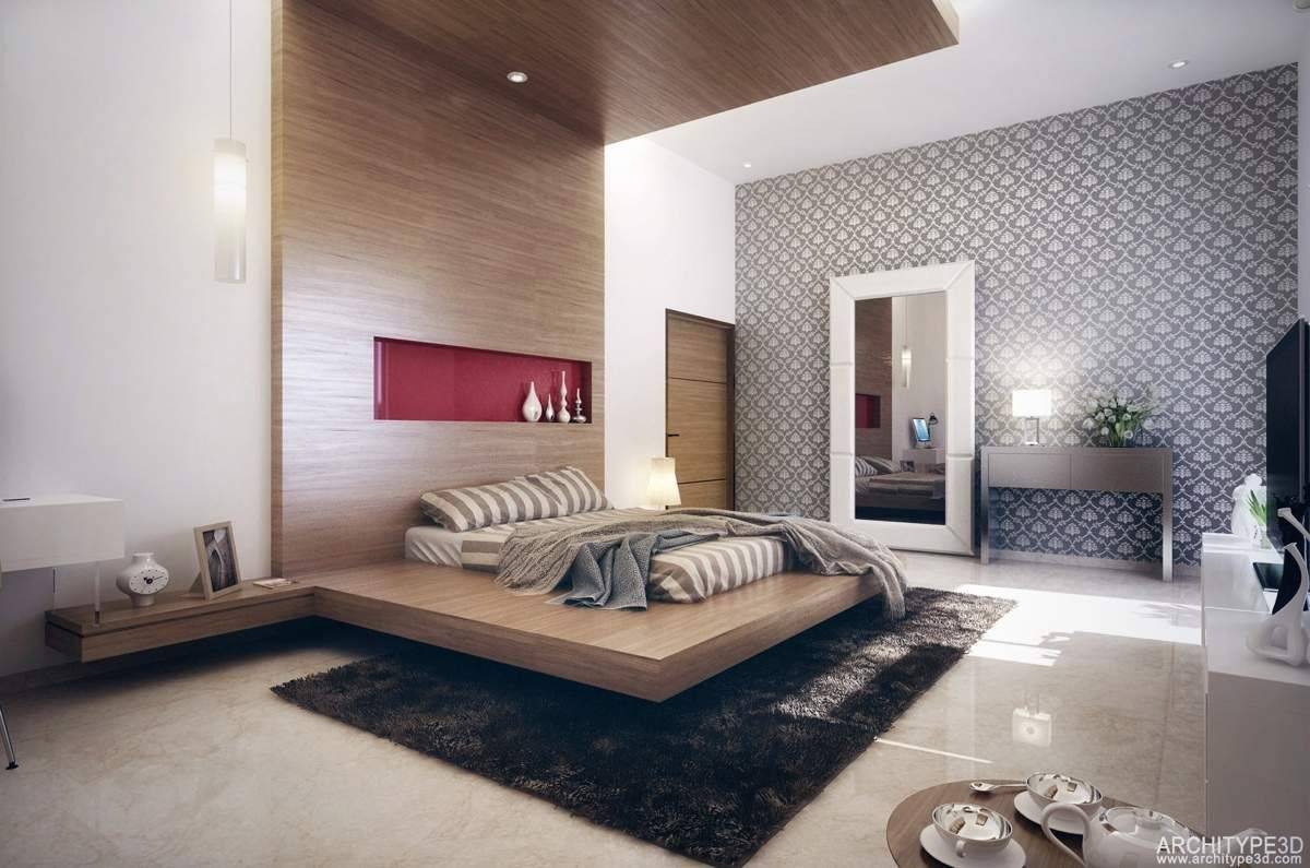 Современный интерьер спальни (120 фото) - лучшие идеи дизайна 2023 года