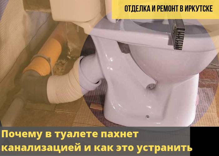Запах канализации в квартире: почему пахнет и воняет канализацией, как избавиться от запаха, что делать