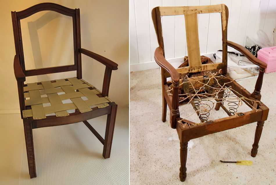 Как перетянуть стул своими руками: техника, материалы, последовательность