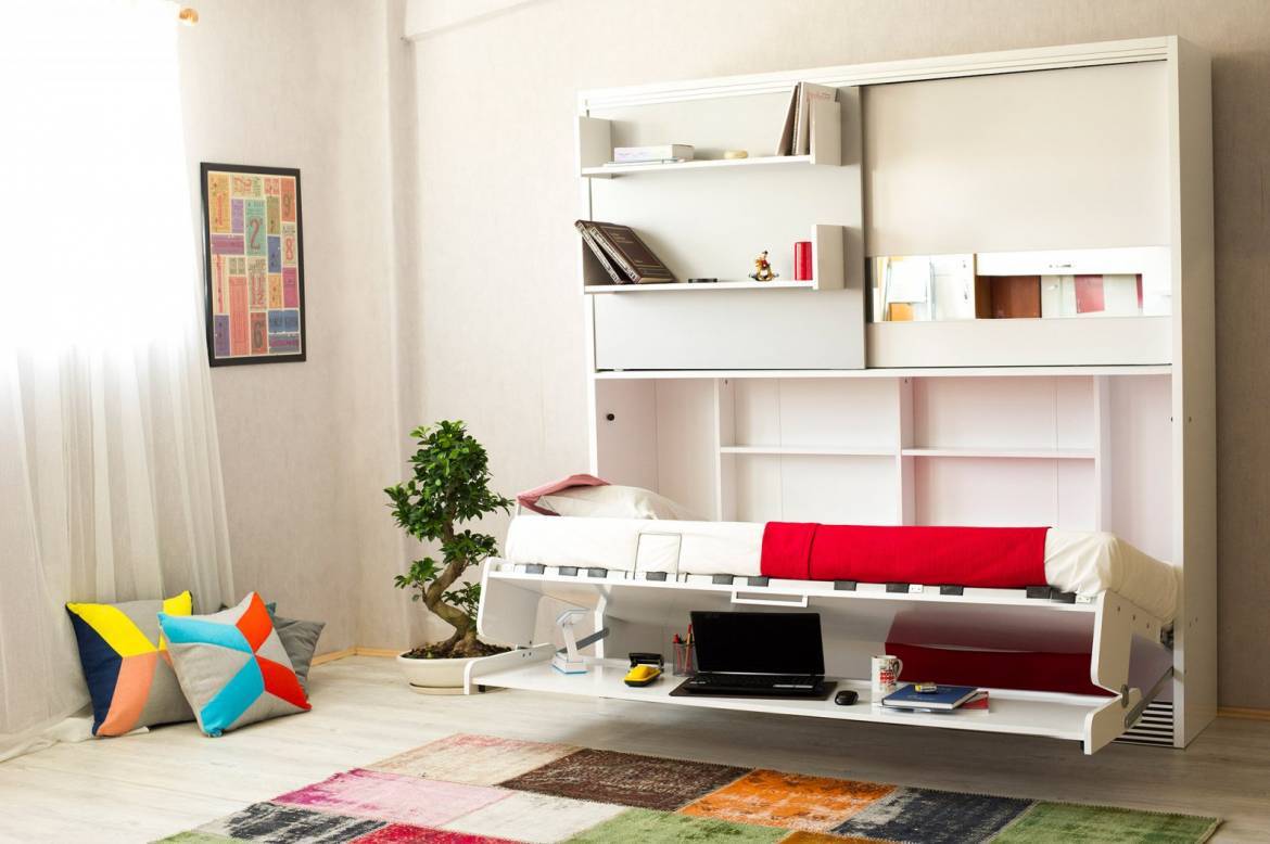 Трансформируемая мебель (35 фото). кровати-трансформеры для малогабаритной квартиры мебель трансформер шкаф