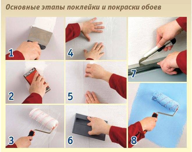 Как клеить стеклообои несколько советов для начинающих