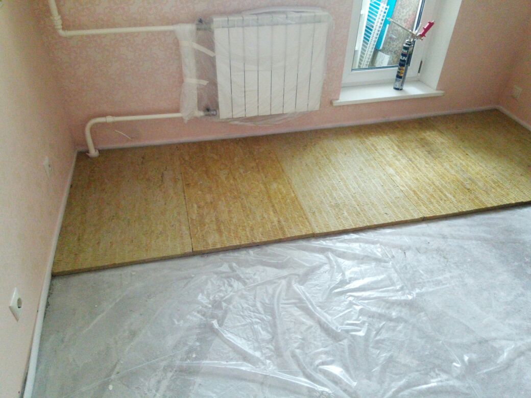 Шумоизоляция пола в квартире под стяжку: